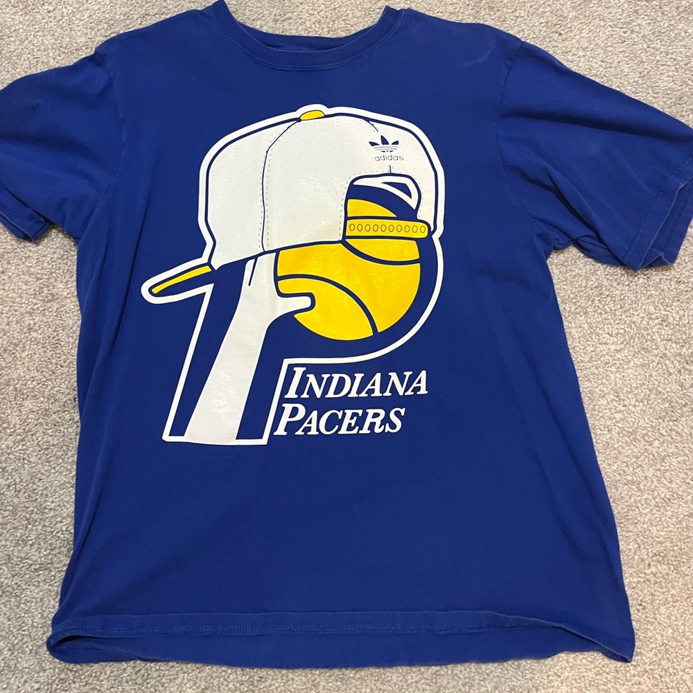 Indiana Pacers RETRO SnapBack Logo shirt ADIDAS